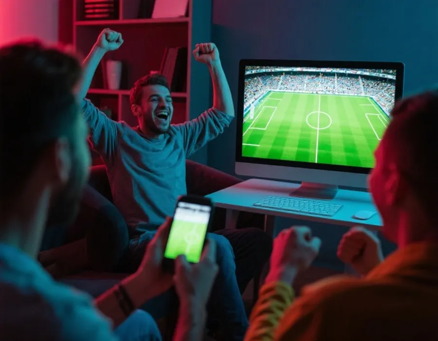 世界盃多裝置觀賽情境