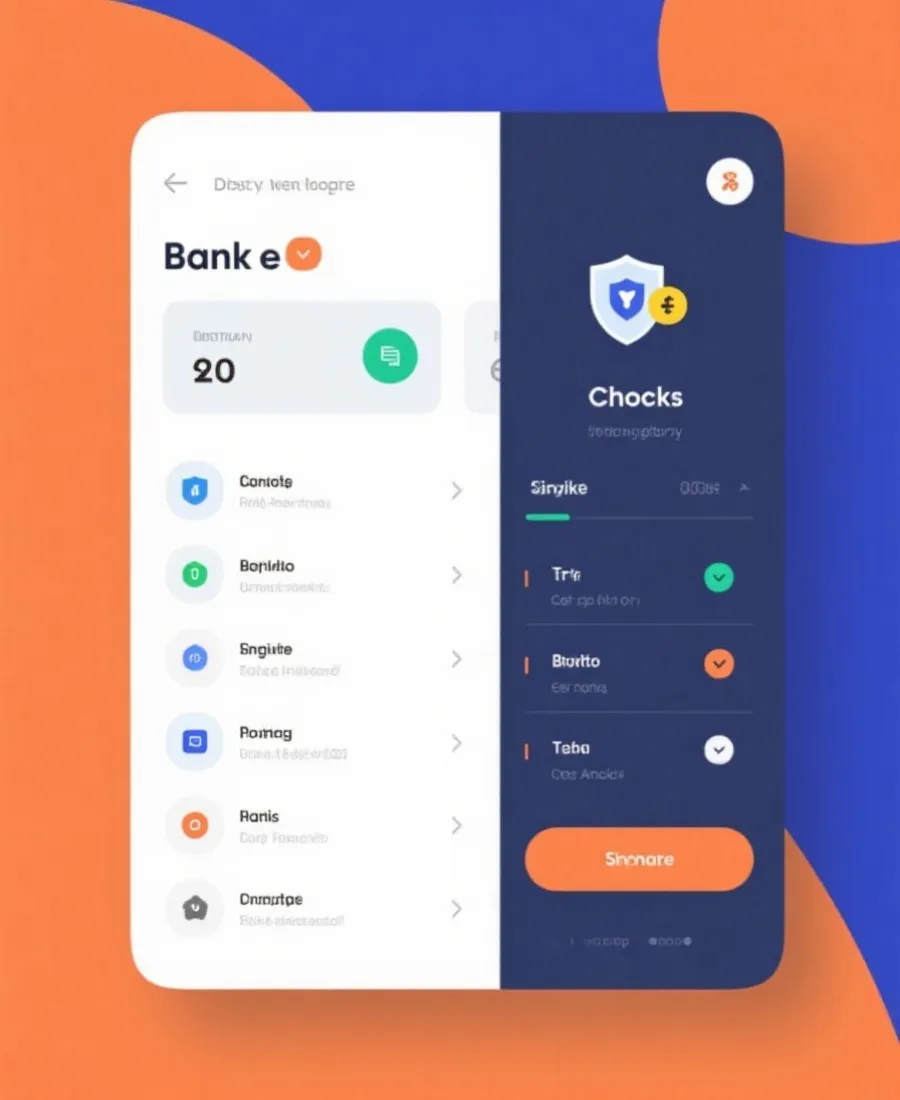 手機支付檢查清單示意圖